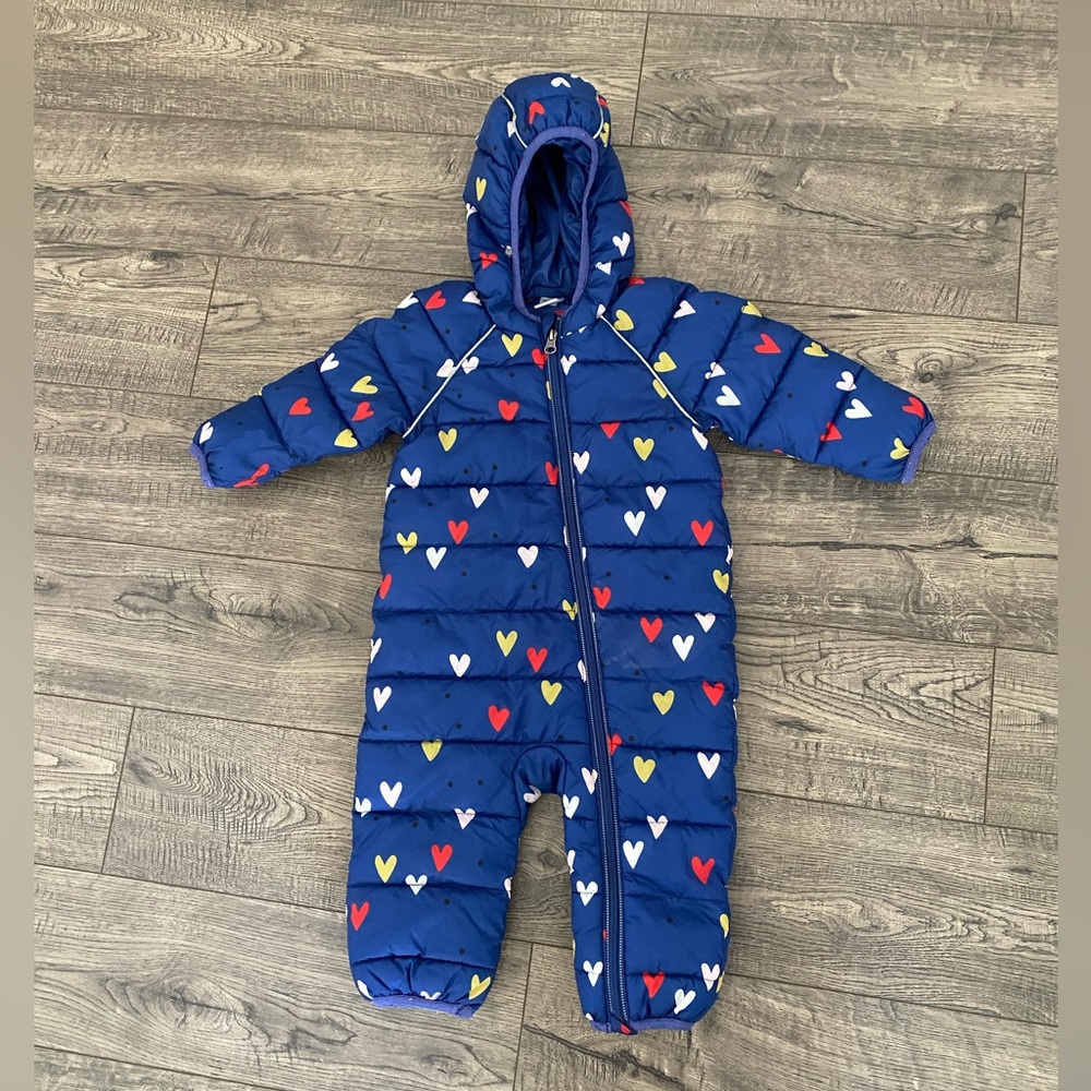 Hanna Andersson Baby Snowsuit - Size 70 (6-12 Months)
